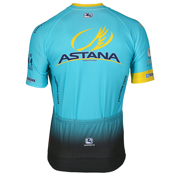 2017 Maglia Astana azzurro